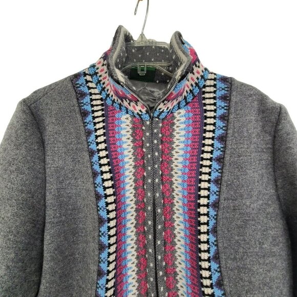 Geiger Collection Women's Long Sleeve Zip Up Jacket Gray Size 42 - Picture 3 of 9